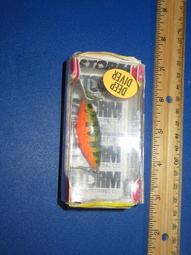 Storm thin fin sinker old - fin, box