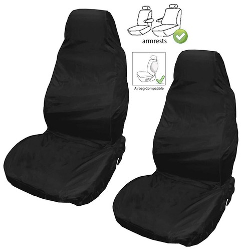 Front black waterproof car - front,