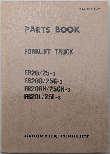 Original komatsu fb20 25 g - 25,