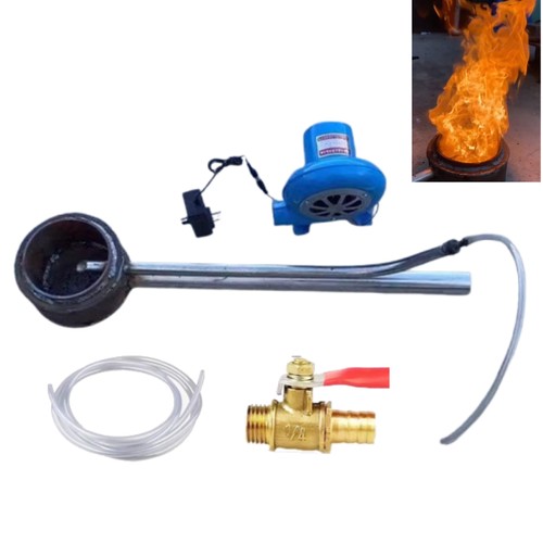 Outdoors waste oil burner - oil,