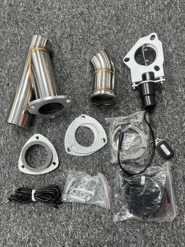 Exhaust control pipe dual - control,
