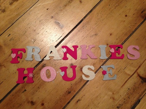 Hand made wooden 6cm letters - made,