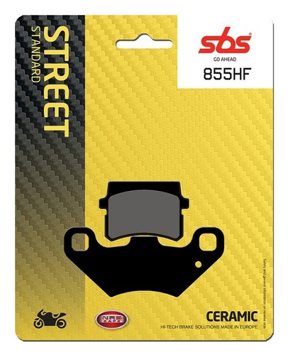 Sbs 855hf brake pads anterior - sbs,