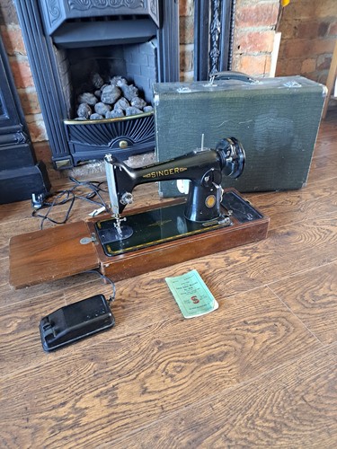Vintage singer sewing machine - vintage,