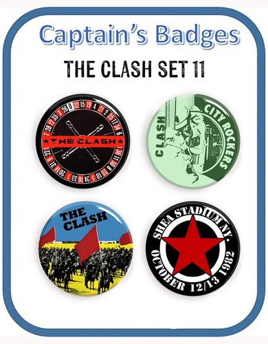 Set clash badges 25mm - clash,