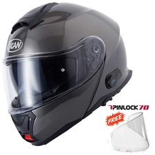 Vcan Bluetooth Blinc Intercom Motorcycle Scooter Flip Front Helmet Anthracite