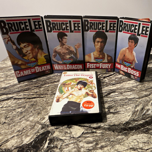 Bruce lee vhs box set - vhs,