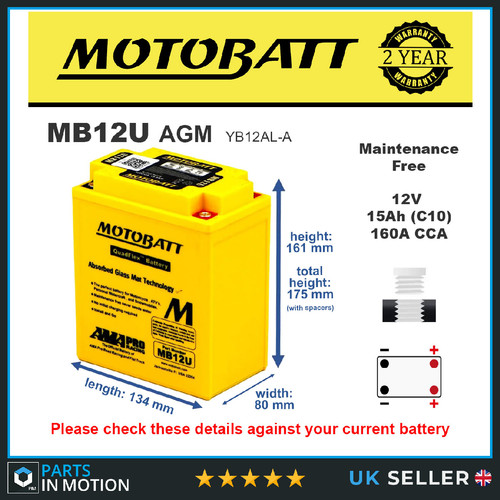 Mb12u motobatt quadflex - motobatt,