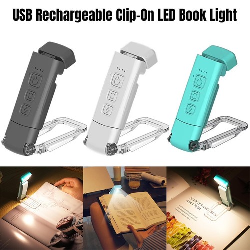 Usb rechargeable clip book - rechargeable,