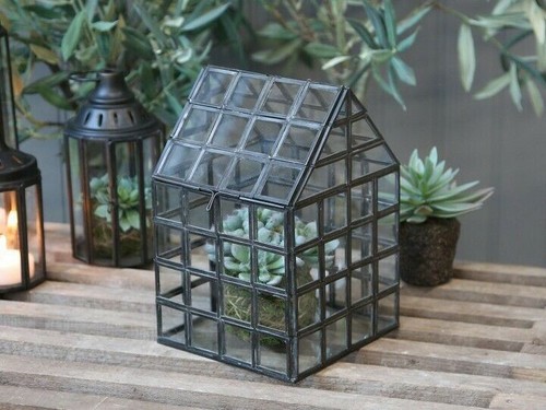 Glass greenhouses green - glass, greenhouses,