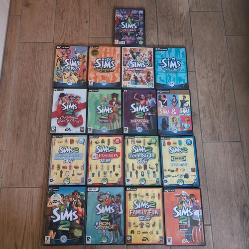 Sims game bundle and - 2, pc