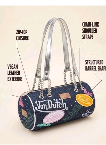 Von dutch barrel bag - bag,, vegan