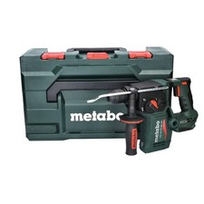 Metabo KH 18 LTX BL 24 Brushless 2.4J SDS+ Rotary Hammer Body Only With MetaBox