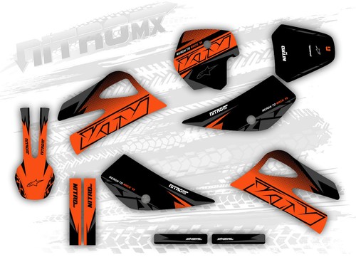 Graphics kit fits ktm 50 - kit,