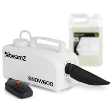 BeamZ SNOW600 Fake Snow Making Machine - Winter Effect Christmas Party Events