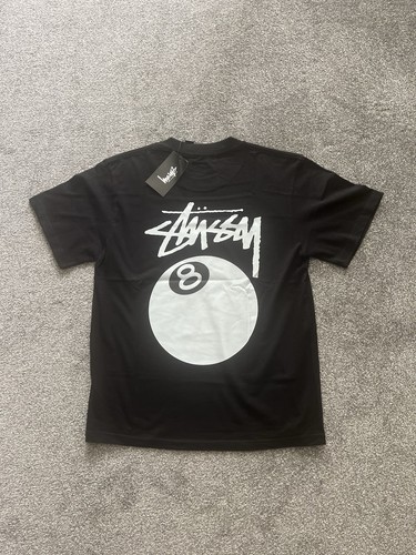 Black stussy men shirt - men's, t-shirt