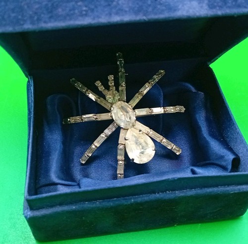 Butler wilson spider brooch - spider,