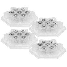  32 Pcs Adhesive Bearing Universal Wheels Caster Furniture Casters Heavy Duty