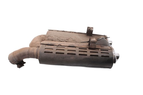 Double silencer exhaust - double,