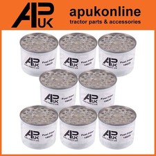 8x Fuel Filter Element for JCB 530-95 530B 530B-2 530B-4 535-67 540B Telehandler