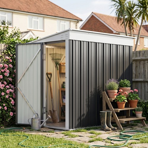 4ft 6ft lean garden - x,