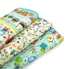 100% cotton gardening fabric