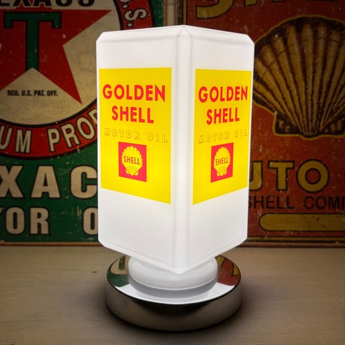 Shell golden motor oil square - motor,
