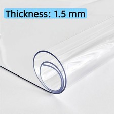 1.5mm Clear PVC Tablecloth