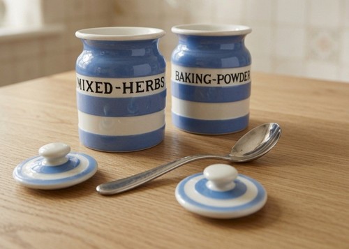 Vintage green cornishware - green,