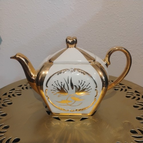 Sudlow burslem teapot brown - burslem,