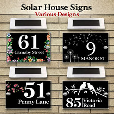 Personalised Acrylic Address