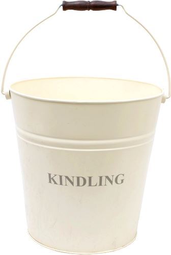 Fireside kindling bucket - fireside, in