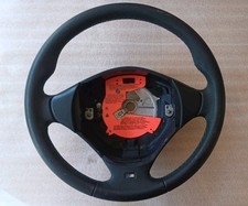 BMW E36 M3 Z3 E31 Tri Colour Stitch Black Leather Steering Wheel 
