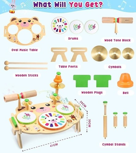 Kids drum kit - kit, toys
