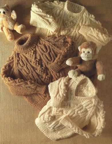 Baby aran sweater knitting - aran,