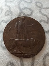 WW1 Death Penny Plaque - HARRY