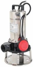 240V Cutter 140 Submersible Foul Water Pump Slurry Sludge Stainless Steel 150 L