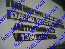 David brown 1390 bonnett