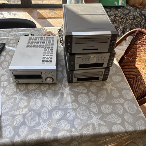 Denon hifi system - denon,