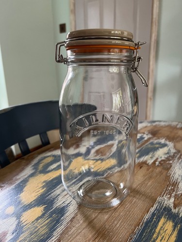 Kilner vintage style glass dog - kilner,
