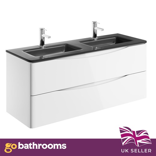 1200mm wall hung vanity unit - hung,