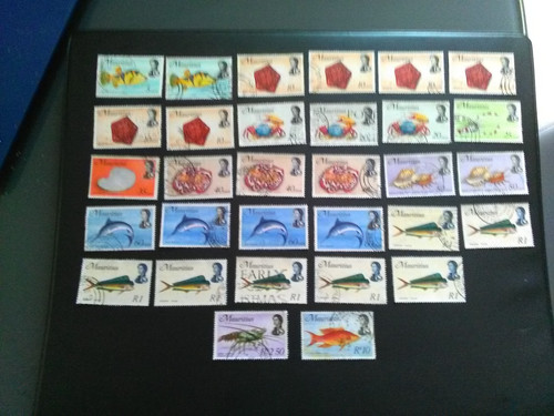 Mauritius part set used - set,