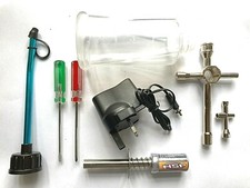 RC Nitro Glow Starter Tool Kit Set + UK Charger Fuel Bottle 2100mah - UK Stock