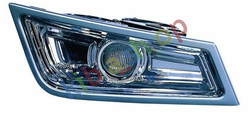 Right fog lamp silver - r,