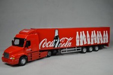 Model Coca Cola Artic  Cab And Trailer Volvo NH12 Fridge Lorry Atic Truck 1.55