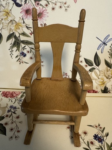 Vintage dolls rocking chair - dolls,