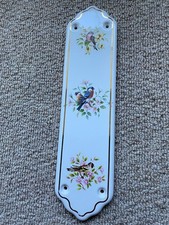 Vintage Finger Plate Door Push