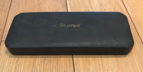 Micrometer starrett case with - micrometer,