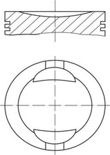 ✅Fits MAHLE 009 36 00 piston