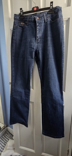 Ladies wrangler blue boot cut - boot,